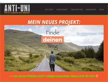 Tablet Screenshot of anti-uni.com